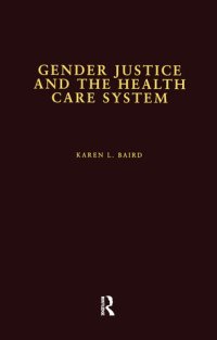 cover of the book Gender Justice and the Health Care System