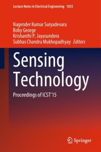 cover of the book Sensing Technology: Proceedings of ICST'15