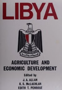 cover of the book Libya: Agriculture and Economic Development