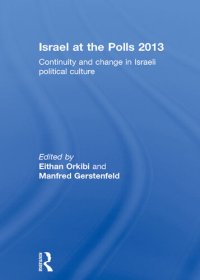 cover of the book Israel at the Polls 2013: Continuity and Change in Israeli Political Culture