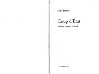 cover of the book Coup d'État : manuel insurrectionnel