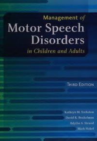 cover of the book Management of Motor Speech Disorders in Children and Adults