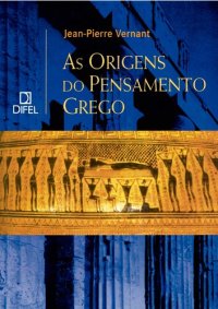 cover of the book As Origens do Pensamento Grego