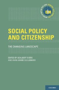 cover of the book Social Policy and Citizenship: The Changing Landscape