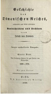 cover of the book Vom Carlowiczer Frieden bis zum Frieden von Kainardsche 1699-1774