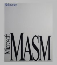 cover of the book Microsoft® MASM Assembly-Language Development System Version 6.1. For MS®. OS/2 and MS-DOS® Operating Systems