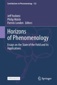 cover of the book Horizons of Phenomenology: Essays on the State of the Field and Its Applications