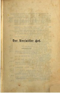 cover of the book Der Versailler Hof: vom Anfange des achtzehnten bis zur Mitte des neunzehnten Jahrhunderts