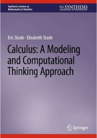 cover of the book Calculus: A Modeling and Computational Thinking Approach