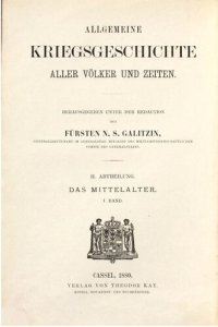 cover of the book Von 476 bis zur Erfindung des Schießpulvers 1350