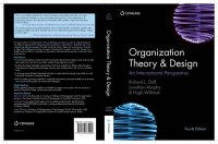 cover of the book Organization Theory & Design: An International Perspective