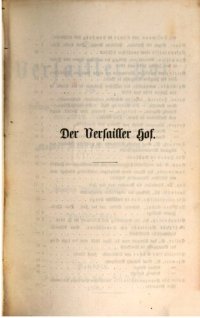 cover of the book Der Versailler Hof: vom Anfange des achtzehnten bis zur Mitte des neunzehnten Jahrhunderts