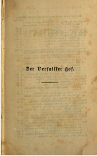 cover of the book Der Versailler Hof: vom Anfange des achtzehnten bis zur Mitte des neunzehnten Jahrhunderts