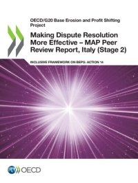 cover of the book Making Dispute Resolution More Effective: MAP Peer Review Report. Italy