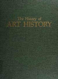 cover of the book The history of art history