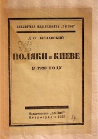 cover of the book Поляки в Киеве в 1920 году