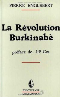 cover of the book La révolution burkinabé