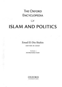 cover of the book The Oxford Encyclopedia of Islam and Politics: Two-Volume Set (Oxford Encyclopedias of Islamic Studies)