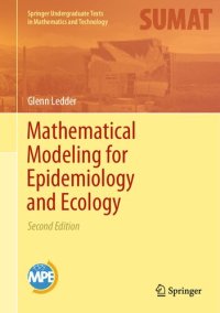 cover of the book Mathematical Modeling for Epidemiology and Ecology