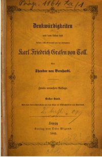 cover of the book Denkwurdigkeiten aus dem Leben Carl Friedrich Grafen von Toll