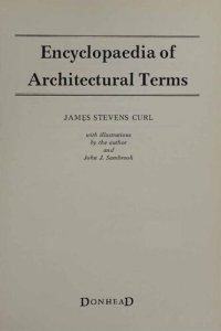 cover of the book Encyclopaedia of Architectural Terms