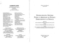 cover of the book Globalizacao, Sistema Penal E Ameacas Ao Estado Democratico De Direito