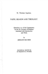 cover of the book Faith, Reason and Theology