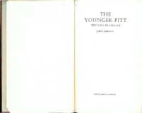 cover of the book The Younger Pitt: The Years of Acclaim