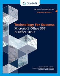 cover of the book Technology for Success and Shelly Cashman Series MicrosoftOffice 365 & Office 2019 (MindTap Course List)