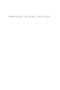 cover of the book Christians, Muslims, and Jesus