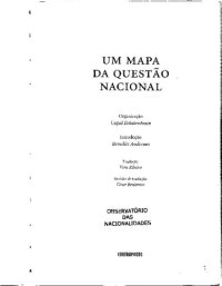 cover of the book Um mapa da questão nacional