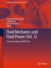 cover of the book Fluid Mechanics and Fluid Power (Vol. 3): Select Proceedings of FMFP 2021