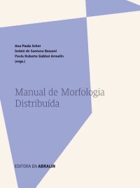 cover of the book Manual de morfologia distribuída