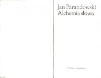 cover of the book Alchemia Słowa