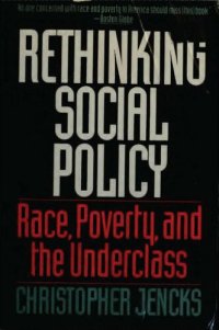 cover of the book Rethinking Social Policy - Race, Poverty, and Underclass