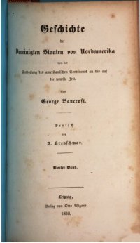 cover of the book Geschichte der Vereinigten Staaten von Nordamerika von der Entdeckung des amerikanischen Kontinents an bis auf die neueste Zeit