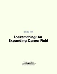 cover of the book Locksmithing Course: An Expanding Career Field