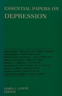 cover of the book Essential Papers on Depression