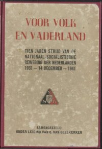 cover of the book Voor Volk en Vaderland