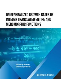 cover of the book On Generalized Growth rates of Integer Translated Entire and Meromorphic Functions