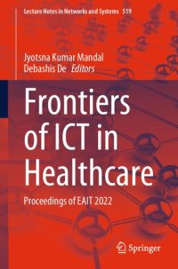 cover of the book Frontiers of ICT in Healthcare: Proceedings of EAIT 2022