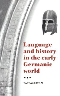 cover of the book Language and History in the Early Germanic World