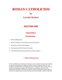 cover of the book Roman Catholicism