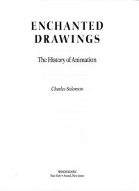 cover of the book Enchanted Drawings: The History of Animation