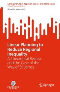 cover of the book Linear Planning to Reduce Regional Inequality: A Theoretical Review and the Case of the Way of St. James