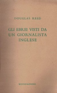 cover of the book Gli ebrei visti da un giornalista inglese