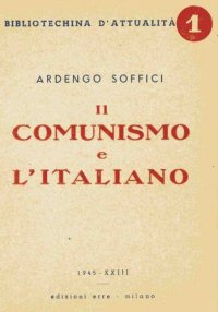 cover of the book Il comunismo e l’italiano