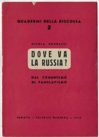 cover of the book Dove va la Russia? Dal comunismo al panslavismo