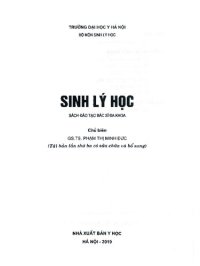 cover of the book Sinh Lý Học - Đại Học Y Hà Nội  (Đào tạo cho Bác Sĩ Đa Khoa)