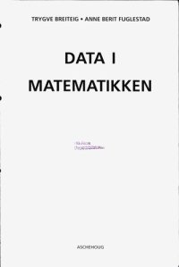 cover of the book Data i matematikken